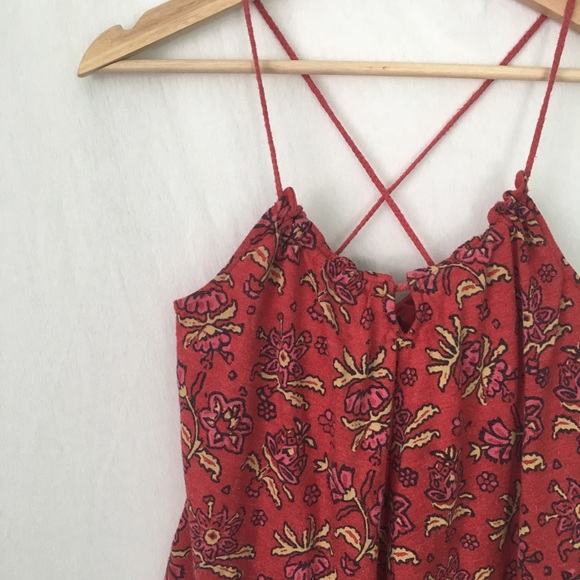 AEO | Floral Sleeveless Top - Picture 2 of 5